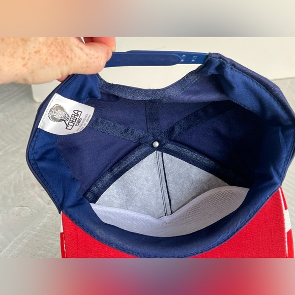 Tractor supply Vintage Red White & Blue Patriotic USA Flag Hat - Picture 11 of 11